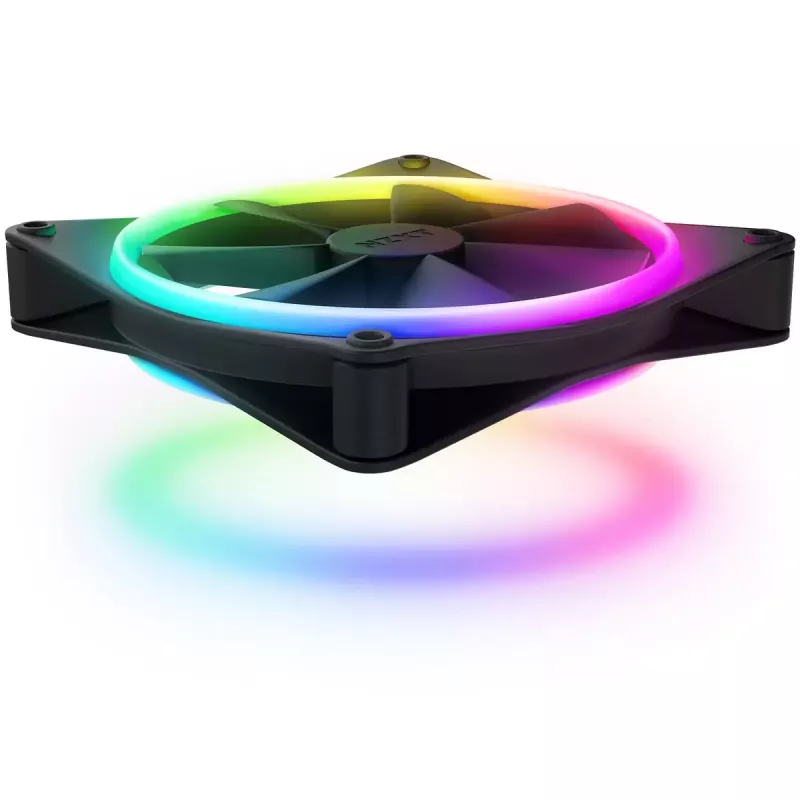 Ventoinha NZXT F120 RGB DUO 12 cm Preto 500–1800 RPM 2.42 mmH2O