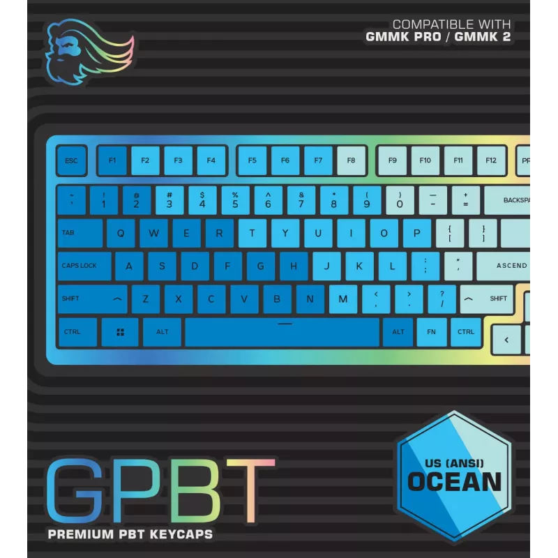 Teclas de teclado Glorious Gaming GPBT