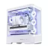 Caixa de computador Jonsbo D400 Midi Tower ATX Vidro Temperado – Branco