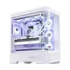 Caixa de computador Jonsbo D400 Midi Tower ATX Vidro Temperado – Branco