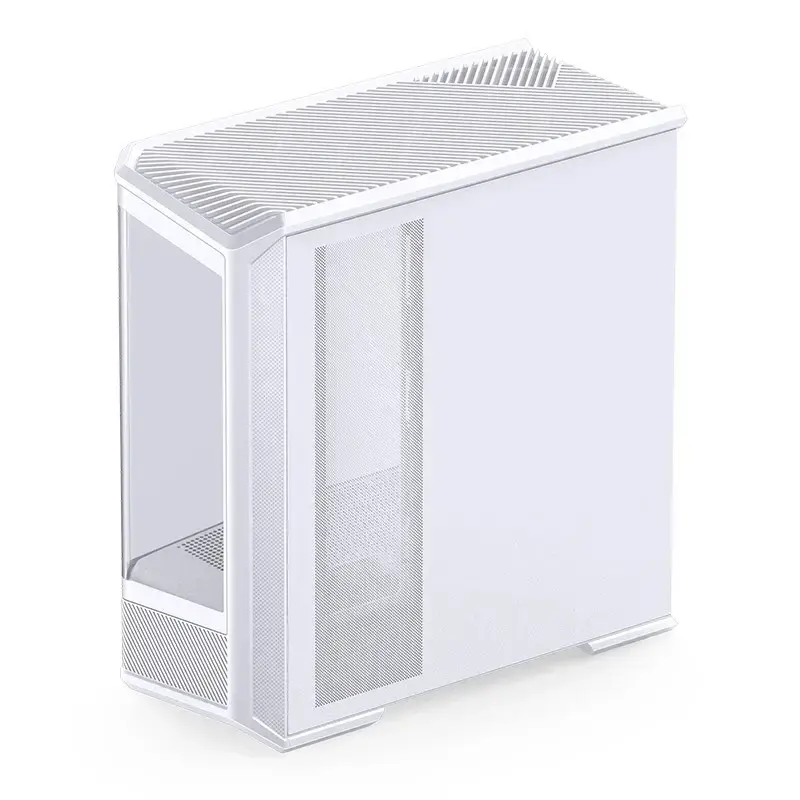 Caixa de computador Jonsbo D400 Midi Tower ATX Vidro Temperado – Branco