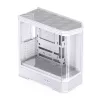 Caixa de computador Jonsbo D400 Midi Tower ATX Vidro Temperado – Branco