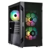 Caixa de PC Silverstone FARA H1M PRO Micro Tower Preto