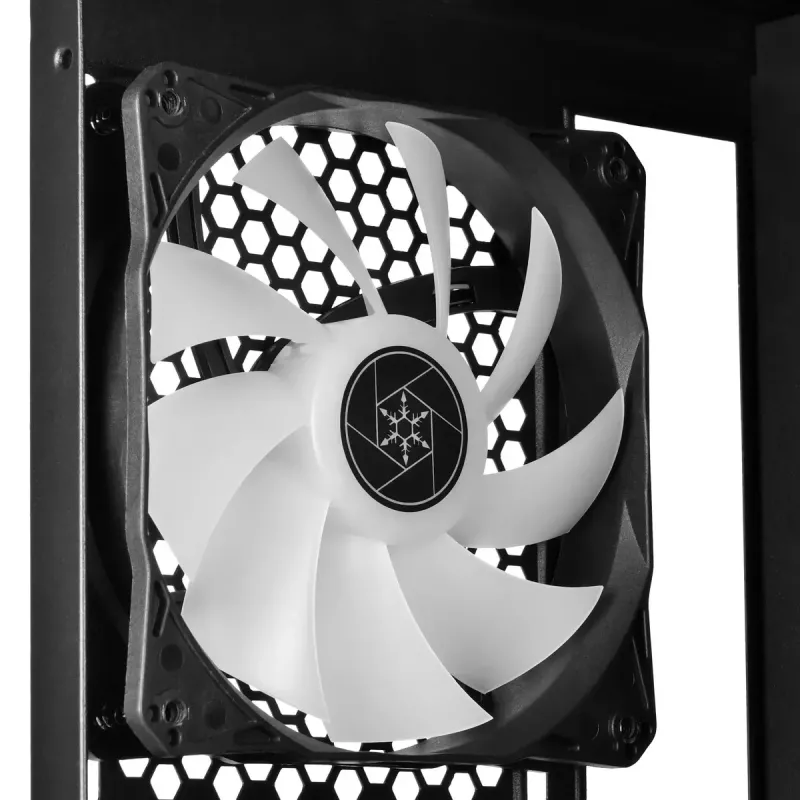 Caixa de PC Silverstone FARA H1M PRO Micro Tower Preto