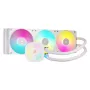 Dissipador de CPU CORSAIR - Icue Link Titan 360 Rx RGB Refrigeração Líquida AIO - Branco