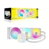 Dissipador de CPU CORSAIR - Icue Link Titan 360 Rx RGB Refrigeração Líquida AIO - Branco