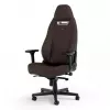 Cadeira Gaming noblechairs LEGEND — assento acolchoado, castanho, 520 mm de largura, 132–142 cm de altura, 150 kg máx