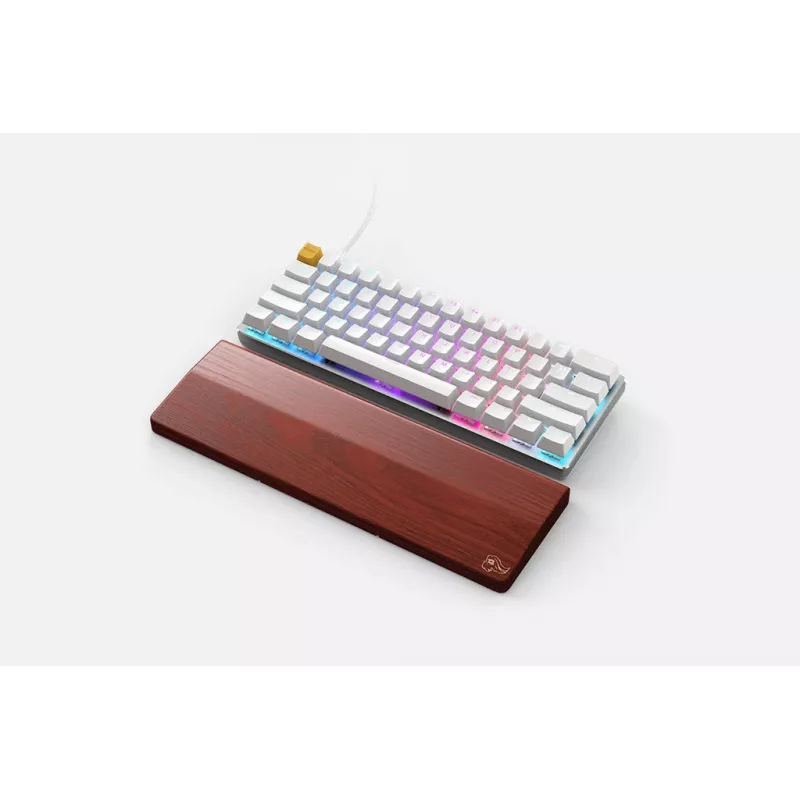 Teclado Glorious Gaming GMMK USB QWERTY US International Prateado, Branco