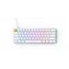 Teclado Glorious Gaming GMMK USB QWERTY US International Prateado, Branco