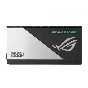 Fonte de alimentação ASUS ROG Loki SFX-L 1000W Platinum 24 pinos ATX Preto, Prateado