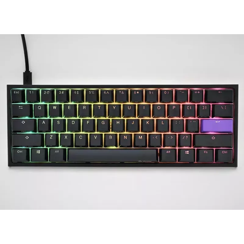 Ducky One 2 Pro Mini Teclado Gaming USB QWERTY US-Inglês Preto