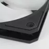Dissipador de ar Silverstone Air Slimmer 120 12 cm Preto Transparente