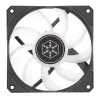 Dissipador de ar Silverstone Air Slimmer 120 12 cm Preto Transparente