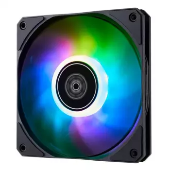 Dissipador de ar Silverstone Air Slimmer 120 12 cm Preto Transparente