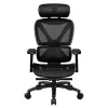 Cadeira de rede ThunderX3 XTC Encosto em rede Preto Altura 118-126 cm