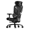 Cadeira de rede ThunderX3 XTC Encosto em rede Preto Altura 118-126 cm