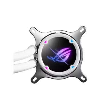ASUS ROG STRIX LC II 240 ARGB White Edition Refrigeração líquida all-in-one para processador 12 cm 1 unid.