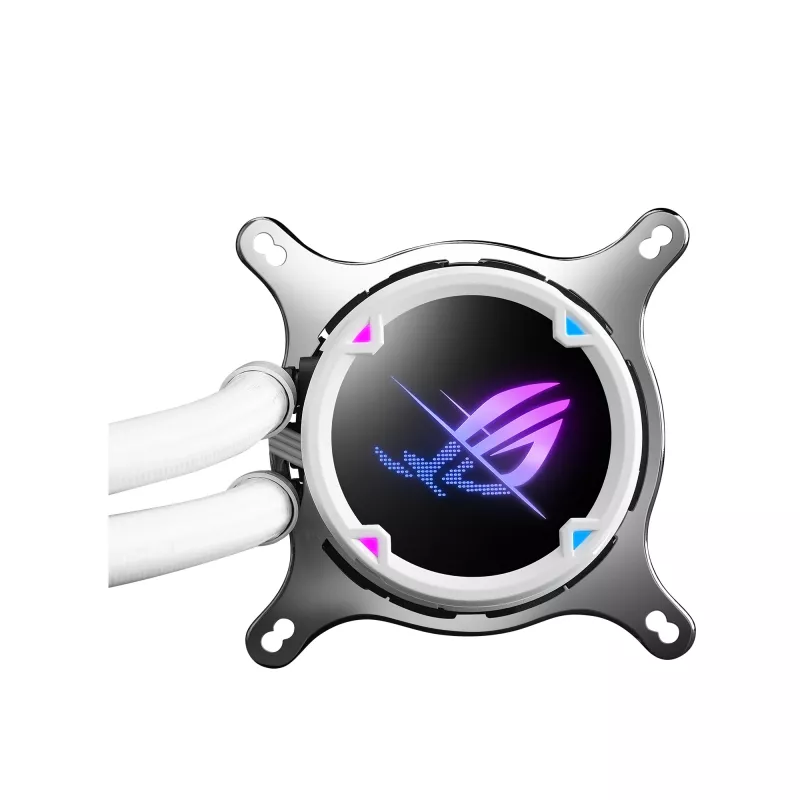 ASUS ROG STRIX LC II 240 ARGB White Edition Refrigeração líquida all-in-one para processador 12 cm 1 unid.