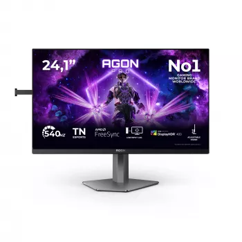 AOC AGON PRO AG246FK monitor de computador 61,2 cm (24,1 polegadas) 1920 x 1080 píxeis Full HD LCD preto