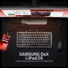 Axagon HMC-KB-GE, hub USB 5Gbps com teclado, HDMI 4K/60Hz, 3x USB-A, SD/mSD, áudio, PD 100, layout alemão