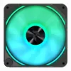 APNX FP2-120 PWM ARGB ventoinha de caixa, 120 mm, 500–1800 rpm, 83,85 CFM, 34,8 dB, preto