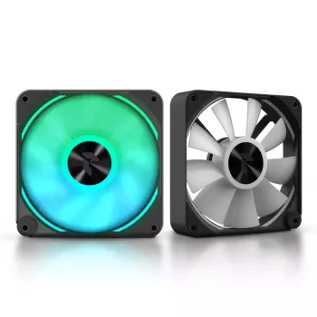Ventoinha APNX FP2-120 PWM ARGB fluxo de ar máximo 83,87 cfm preto