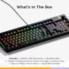 Glorious PC Gaming Race GMMK 3 PRO teclado Barebones Full-Size USB RGB LED