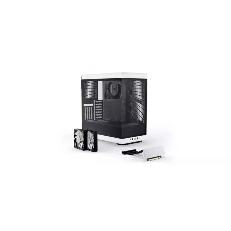 Caixa de PC HYTE Y40 Midi Tower preto, branco