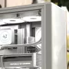 Aerocool D501A Midi Tower preto, madeira