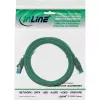 Cabo Patch InLine S/FTP PiMF Cat.6A sem halogéneos 500MHz verde 3m