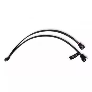 Cabo divisor RGB Alphacool 18677 plástico preto 300 mm