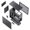 Caixa PC Jonsbo D41 STD Midi Tower preto