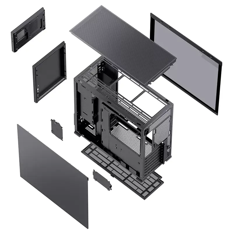 Caixa PC Jonsbo D41 STD Midi Tower preto