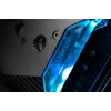 Bloco de água EK Water Blocks acrílico alumínio latão cobre prateado transparente