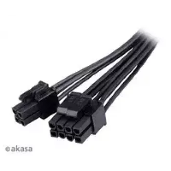 Cabo adaptador Akasa AK-CBPW22-15 – 8-Pin EPS para 4-Pin ATX, 15 cm