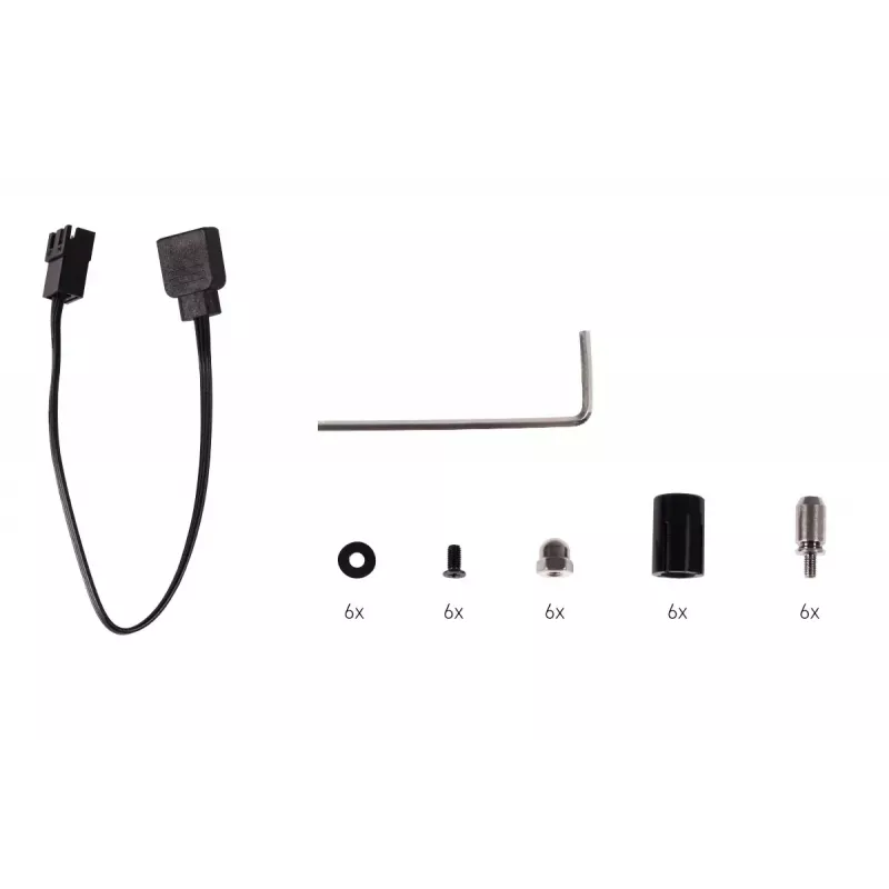 Bomba e reservatório Alphacool Core Distro Plate preto transparente acrílico alumínio cerâmica sintético