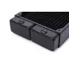 Radiador Alphacool 14442 latão cobre aço inoxidável preto 144 mm
