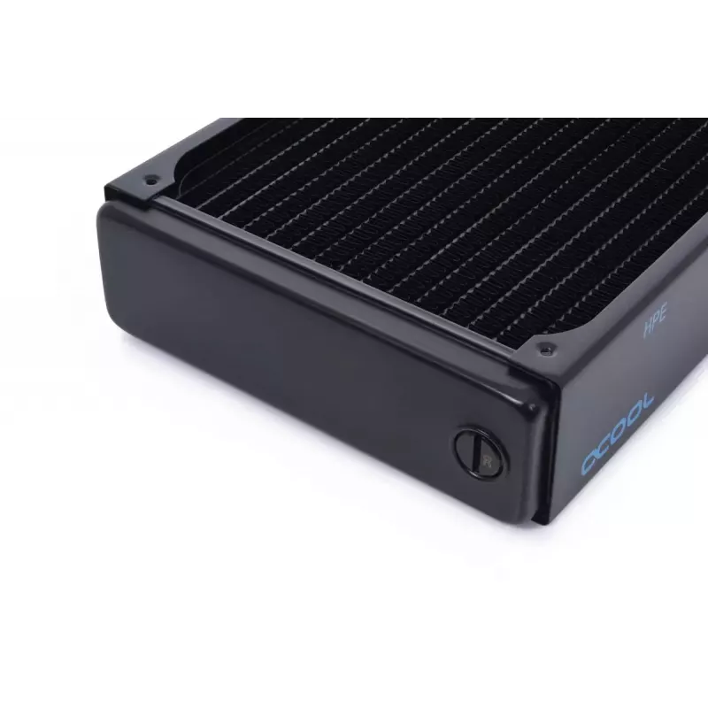 Radiador Alphacool 14442 latão cobre aço inoxidável preto 144 mm