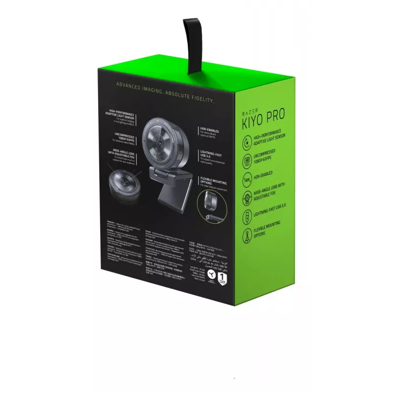 Webcam Razer Kiyo Pro 2,1 MP 1920 x 1080 píxeis USB preta