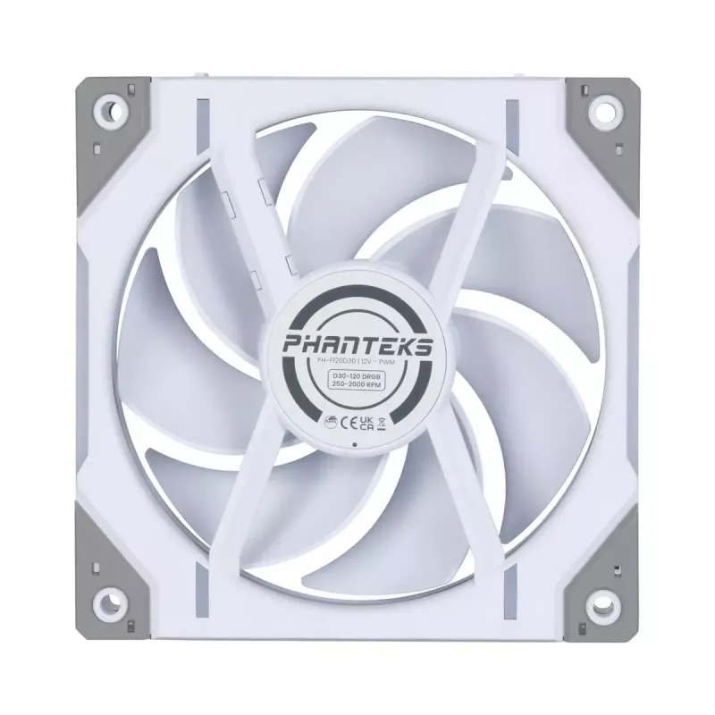 Ventoinha Phanteks PH-F120D30 12 cm 250-2000 RPM 30,2 dB