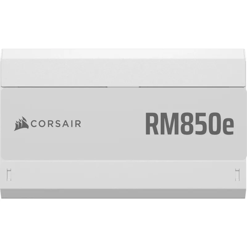 Fonte de alimentação CORSAIR – série RMe RM850e – totalmente modular, silenciosa, ATX – branca