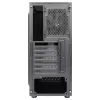 Caixa de PC Aerocool DELTABKV1 ATX com frente RGB, janela lateral completa, ventoinha de 12 cm, preta