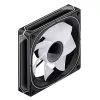 Jonsbo FR-505BR ventoinha de caixa ARGB com pás invertidas, PWM, 120 mm, 47,17 CFM, preta