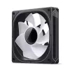 Jonsbo FR-505BR ventoinha de caixa ARGB com pás invertidas, PWM, 120 mm, 47,17 CFM, preta