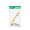 Adaptador de áudio InLine ficha 6,3mm / conector fêmea 3,5mm estéreo banhado a ouro metal