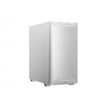 Caixa de PC be quiet! PURE BASE 501 Airflow Midi Tower branco — ATX, 3×140mm à frente, 1×140 mm atrás, 5×2,5 polegadas, 2×3,5 polegadas, USB‑C, suporte PWM