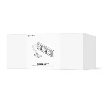 Refrigeração líquida tudo-em-um Silverstone SST-XE360-4677 ventoinha 12 cm 600–2800 U/min