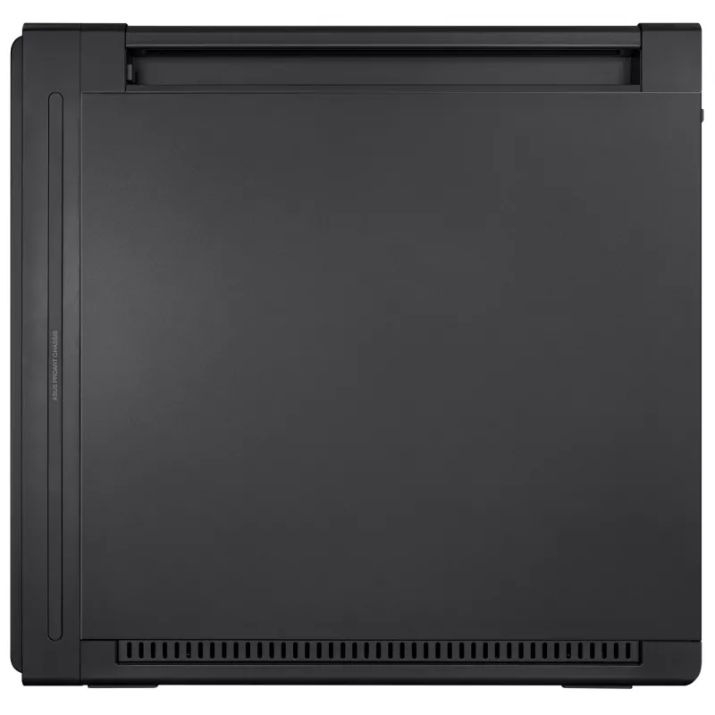 Caixa de PC ASUS ProArt PA602 Midi Tower preto – suporte ATX/EATX, vidro temperado, 2 ventoinhas frontais de 200 mm, radiador superior de 360 mm, GPU até 450 mm