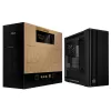 Caixa de PC ASUS ProArt PA602 Midi Tower preto – suporte ATX/EATX, vidro temperado, 2 ventoinhas frontais de 200 mm, radiador superior de 360 mm, GPU até 450 mm