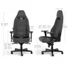 Cadeira Gaming para PC noblechairs LEGEND TX assento acolchoado cinzento antracite